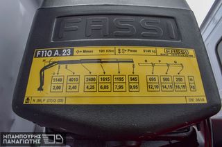 Γερανοί - Φορτηγά Με Γερανό Mercedes-Benz 2008 AXOR 1829K /FASSI 110 RADIO / ΣΟΥΣΤΑ / EURO 4-thumb-46