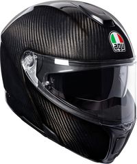 ΛΥΡΗΣ AGV ΚΡΑΝΟΣ ΑΝΟΙΓΟΜΕΝΟ SPORTMODULAR GLOSSY CARBON, AGVSPORTMODULAR