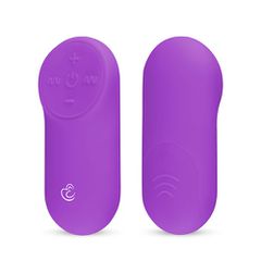 Easytoys Remote Control Vibrating Egg - Purple-thumb-1