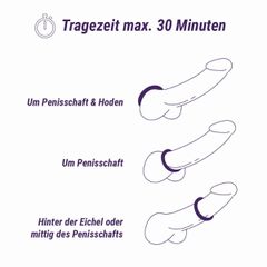 Adjustable Cockring Boners Silicone L-thumb-4