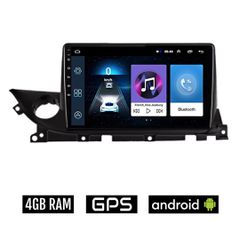 MAZDA 6 (μετά το 2021) Android οθόνη αυτοκίνητου 4GB με GPS WI-FI (ηχοσύστημα αφής 9" ιντσών OEM Youtube Playstore MP3 USB Radio Bluetooth Mirrorlink εργοστασιακή, 4x60W, AUX) MA545-4GB