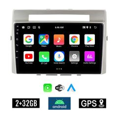 KIROSIWA 2+32GB TOYOTA VERSO (2004 - 2009) Android οθόνη αυτοκίνητου 2GB με GPS WI-FI (ηχοσύστημα αφής 9" ιντσών OEM Youtube Playstore MP3 USB Radio Bluetooth Mirrorlink εργοστασιακή, 4x60W, AUX) KL-5