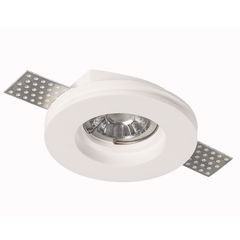 Σποτ Γύψινο Χωνευτό Γυψοσανίδας 10x4,5cm 1xGU10 Sun Light 11001-C1 R10