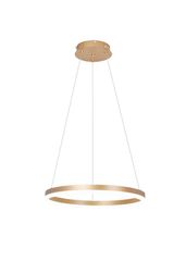 Φωτιστικό Κρεμαστό 51cm Χρυσό Ματ LED 3CCT 3000-6000K Dimmer Night Mode Sun Light D88059/1