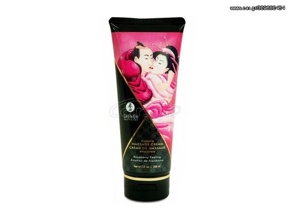 SHUNGA MASSAGE CREAM KISSABLE RASPBERRY EMOTION 200ML