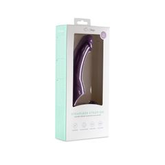 Strapless Strap-On Vibrator - Purple-thumb-6