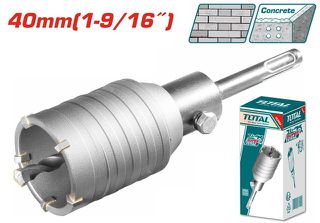 Διαμαντοκορώνα Μπετού TOTAL SDS - PLUS 40mm ( TAC430401 )