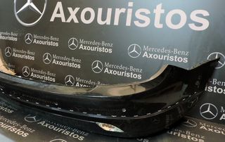 ΠΡΟΦΥΛΑΚΤΗΡΑΣ ΟΠΙΣΘΙΟΣ, MERCEDES-BENZ, C-CLASS, W204, PRE-FACELIFT, ΝΙΚΕΛ-ΠΑΡΚΤΡΟΝΙΚ, ΧΩΡΙΣ ΤΑ ΧΡΩΜΙΑ, 2007-2011  **AXOURISTOS**  -thumb-2