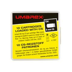 Αβολίδοτα δακρυγόνα Umarex 8mm — Ενδεικτική τιμή προϊόντος της κατασκευάστριας εταιρείας για την Ευρωπαϊκή αγορά : 36 €