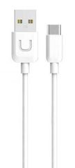 USAMS καλώδιο USB-C σε USB US-SJ099, 2.1A, 1m, λευκό