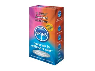 ΠΡΟΦΥΛΑΚΤΙΚΑ SKINS CONDOMS ASSORTED 12 PACK