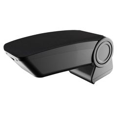 Τεμπελης RATI ARMREST 3 Μαυρος VEGAN LEATHER (δερματίνη) V01566