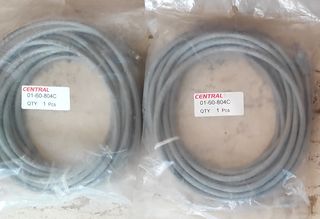 ΔΥΟ ΣΥΣΚΕΥΑΣΙΕΣ ΚΑΛΩΔΙΟ   UTP  CENTRAL 01-60-804C QTY 1 PCS TEM 2 TΩN 2M  4 ΕΥΡΟ αμεταχείριστα 