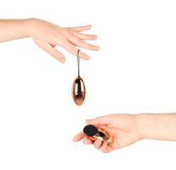 Rosy Gold - New Vibrating Egg-thumb-3