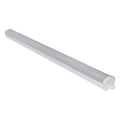 Φωτιστικό Led PC 120cm 48W 230V με ενσωματωμένο σύστημα ασφαλείας ενδιάμεσο φως 4000k στεγανό IP65
