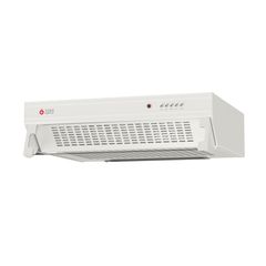 Απορροφητήρας λευκός TGC 160 WH 350m³/h με 3 επίπεδα απορρόφησης 68db & πλενόμενο φίλτρο αλουμινίου