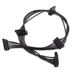 Καλώδιο POWERTECH CAB-W038 SATA 15pin σε 4x SATA 15pin 40cm μαύρο