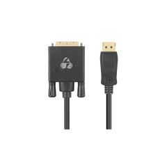 Καλώδιο POWERTECH CAB-DP058 DisplayPort σε DVI Active 4K μήκους 1.8m
