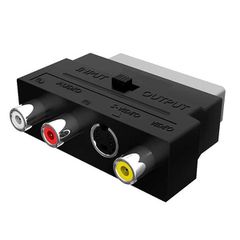 Αντάπτορας POWERTECH CAB-S011 SCART σε audio/video & S-Video