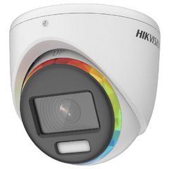Κάμερα ασφαλείας έγχρωμη 1080p 2.8mm IR 20m Dome OUT με μικρόφωνο HIKVISION DS-2CE70DF8T-MFSLN28