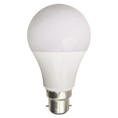 Λάμπα led αχλάδι A60 B22 6W 220-240V ψυχρό φως 6500k 480lm δέσμης 300° 25000h