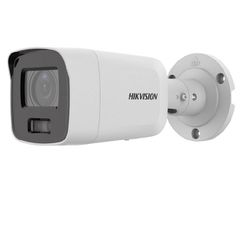 Κάμερα IP δικτυακή 8MP 2.8mm IR 40m Bullet OUT με έγχρωμη εικόνα & MIC HIKVISION DS-2CD2087G2-LU 2.8