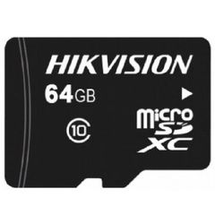 Κάρτα μνήμης flash microSDΧC 64 GB ιδανική για IP κάμερες HIKVISION HS-TF-L2/64G/P
