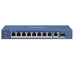 Ethernet Switch 10 θυρών 1000Mbps 8xPoE - 1xUPLINK & 1xSFP 58W max HIKVISION DS-3E0510P-E/M