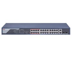 Ethernet Switch 26 θυρών 24xPoE & 2xUPLINK (combo RJ45/SFP) 370W max HIKVISION DS-3E0326P-E(B)