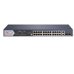 Ethernet Switch 28 θυρών 4xHiPoE 20xPoE 2xUPLINK & 2xSFP 370W max HIKVISION DS-3E0528HP-E