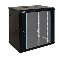 Επίτοιχη καμπίνα RACK 19’’ 12U με 2 κλειδιά για κάμερες ασφαλείας PULSAR RWA1264