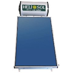 Ηλιακός επιλεκτικός θερμοσίφωνας eco system HS150/2,24 ΚΑΘ. διπλής ενέργειας για κεραμοσκεπή
