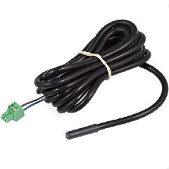 Αισθητήριο θερμοκρασίας PTC121 KTY81/121 (1 kOhms ) με καλώδιο σιλικόνης 2x0.50mm 2m IP67