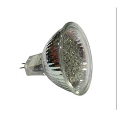 Λάμπα led PAR16 2W 42V ΑC δέσμης 45° 180lm RGB εναλλαγής χρωμάτων φως με 32 led