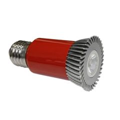 Λάμπα led ισχύος E27 3W 230V 3000k θερμό λευκό φως δέσμης 30° με εναλλάξιμο φακό 105 lumen