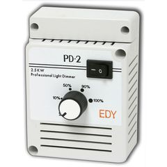 Ρυθμιστής φωτισμού- DIMMER PD-2 λευκό 230V 2,5KW επαγωγικών/ωμικών φορτίων με SOFT START