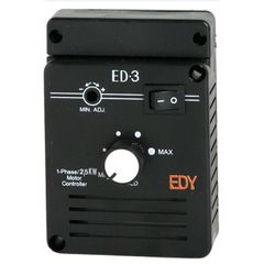 Ρυθμιστής στροφών κινητήρων ΕD-3 μαύρο 230V 2,5KW με προρύθμιση ελάχιστων στροφών