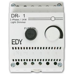 Ρυθμιστής φωτισμού DR-1 230V 1KW ράγας τοπικού χειρισμού ωμικών φορτίων(δέχεται διακόπτη ON-OFF)