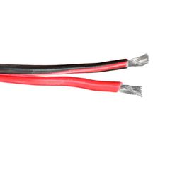 Καλώδιο μεγαφωνικό (ηχείων) 2x2.5mm² μαύρο - κόκκινο χρώμα με μόνωση TCCA