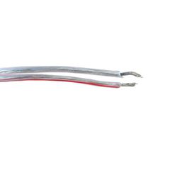Καλώδιο μεγαφωνικό (ηχείων) 2x0.50mm² διάφανο με μόνωση TCCA