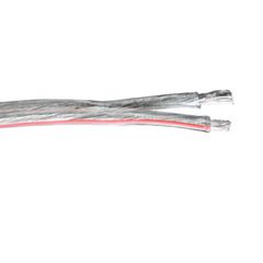 Καλώδιο μεγαφωνικό (ηχείων) 2x2.5mm² διάφανο με μόνωση TCCA