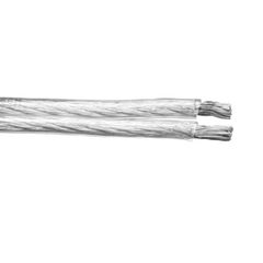 Καλώδιο μεγαφωνικό (ηχείων) 2x4mm² διάφανο με μόνωση TCCA