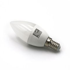 Λάμπα led κεράκι Ε14 3W 230V 6200k ψυχρό λευκό φως 300 lumen σώμα από αλουμίνιο με πλαστικό