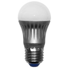 Λάμπα led G45 σφαιρική Ø45mm E27 5W 230V ντιμαριζόμενη 6000k ψυχρό λευκό φως 400lm αλουμινίου