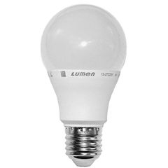 Λάμπα led A60 αχλάδι E27 8W 230V 4000k ενδιάμεσο λευκό φως 650 lumen λευκό σώμα ματ κάλυμμα
