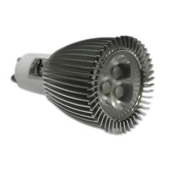 Λάμπα led ισχύος GU10 6W 230V ντιμαριζόμενη 6000k ψυχρό λευκό φως δέσμης 30° 330 lumen