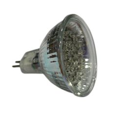 Λάμπα led MR16 GU5.3 230V 2W ντιμαριζόμενη δέσμης 30° πράσινο φως με κάλυμμα