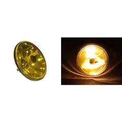 Λάμπα SEALED BEAM σκληράς υάλου PAR36 ισχύος 30W 12V Ø110mm κίτρινη