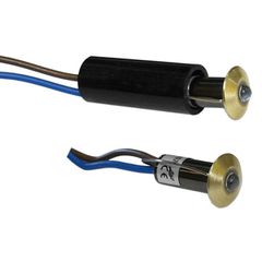 Φωτιστικό σποτ - ψείρα αντικέ χωνευτό 0,2W 15° 12V μπλε φως με 1led στεγανό IP54