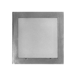 Led φωτιστικό επίτοιχο τετράγωνο 91x91mm σατινέ 1W 230V μπλε φως στεγανό IP54
